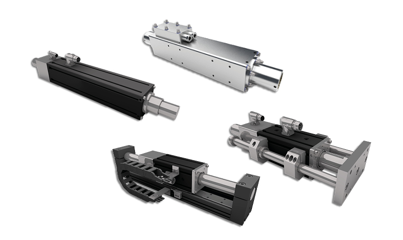 Assortment of electric linear actuators and linear motor modules for high‑precision industrial automation applications. Linear Motors from Dunkermotoren